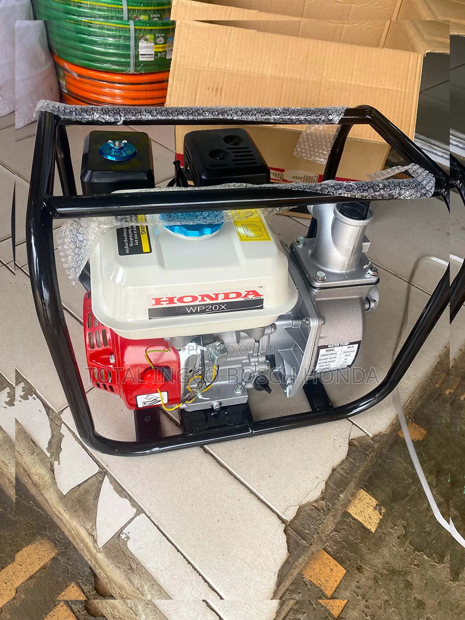 Water Pump Honda Wbx 20 Water Pumping Machine 2” And 5 Yards Inlet