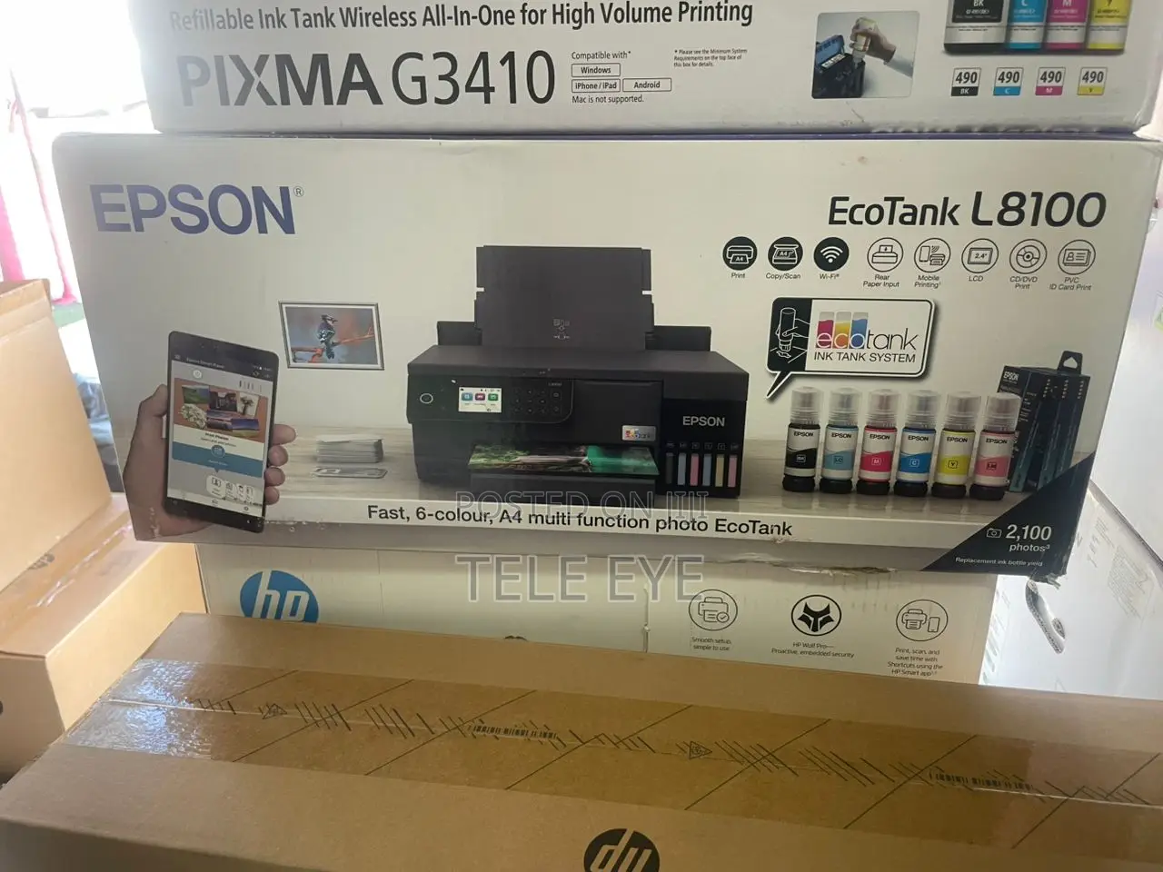 Epson L8100 A3 Photo Ink Tank Printer