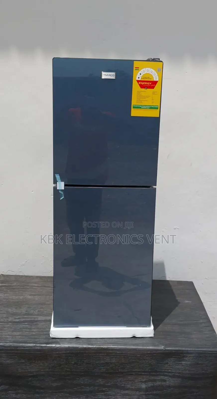 Nasco 136ltr Double Door Refrigerator