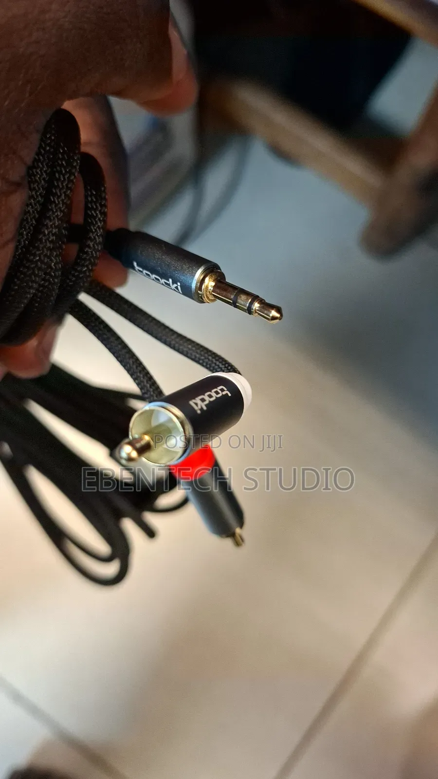 3.5mm Stereo Jack to Dual Rca Cable