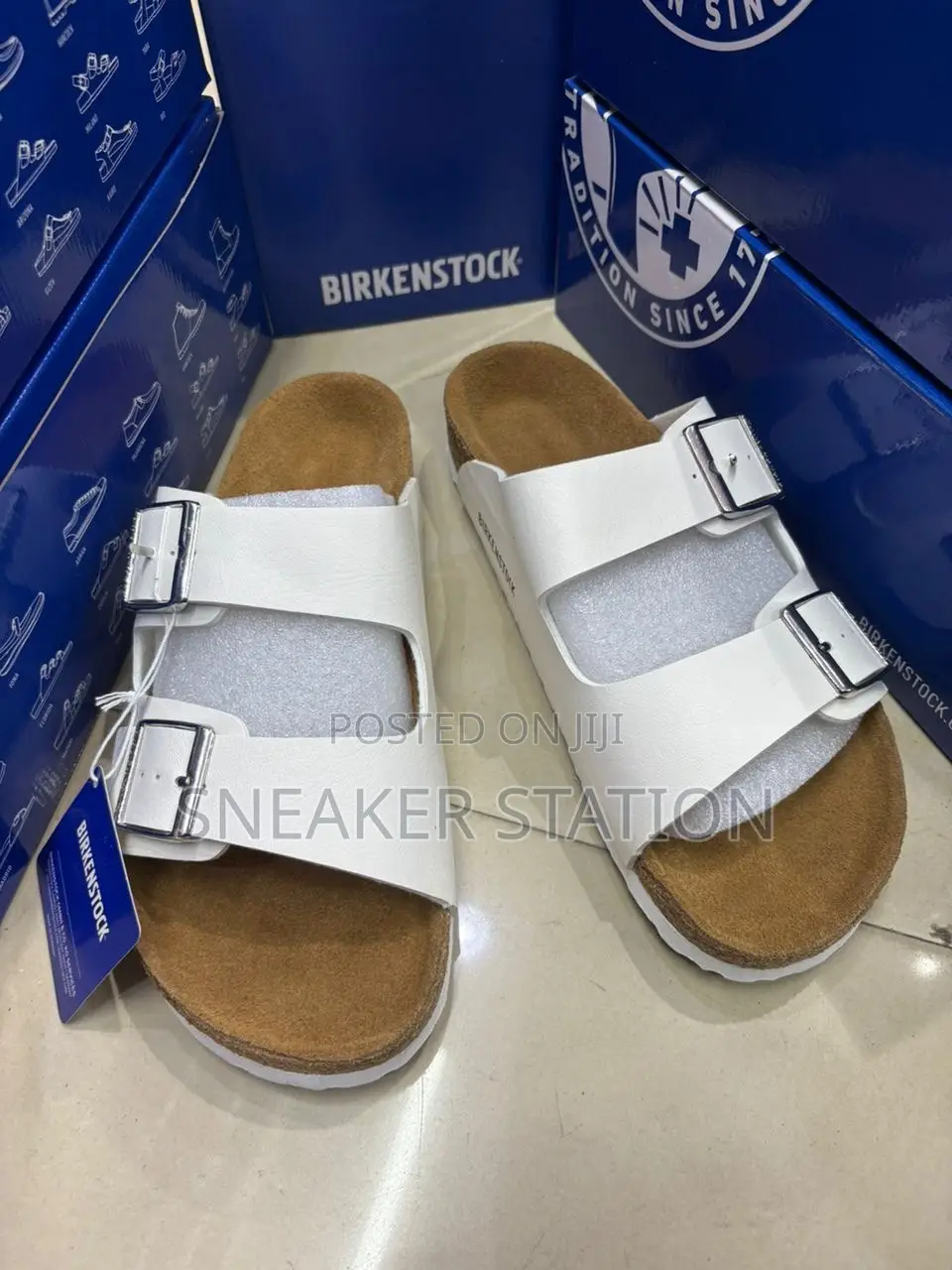 Birkenstock Arizona All White