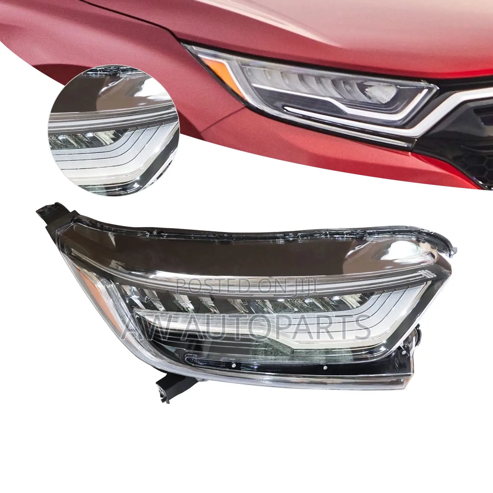 Hd C.R.V 2017-2019 Suv Head Lamp Led LHD Assy Lh Manual