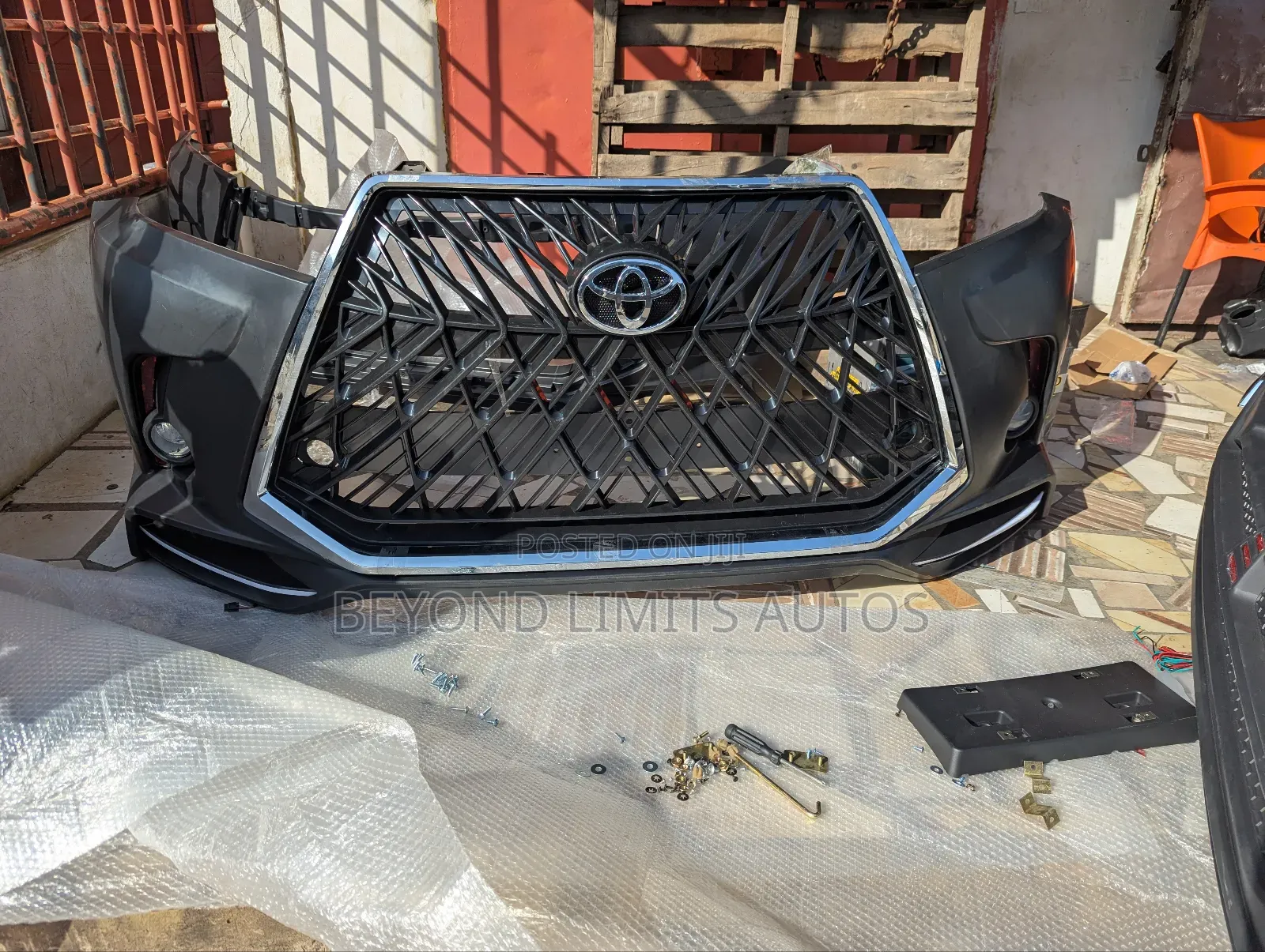 Toyota Highlander 2014,2015,2016,2017,2018 Front Back Bumper Spec