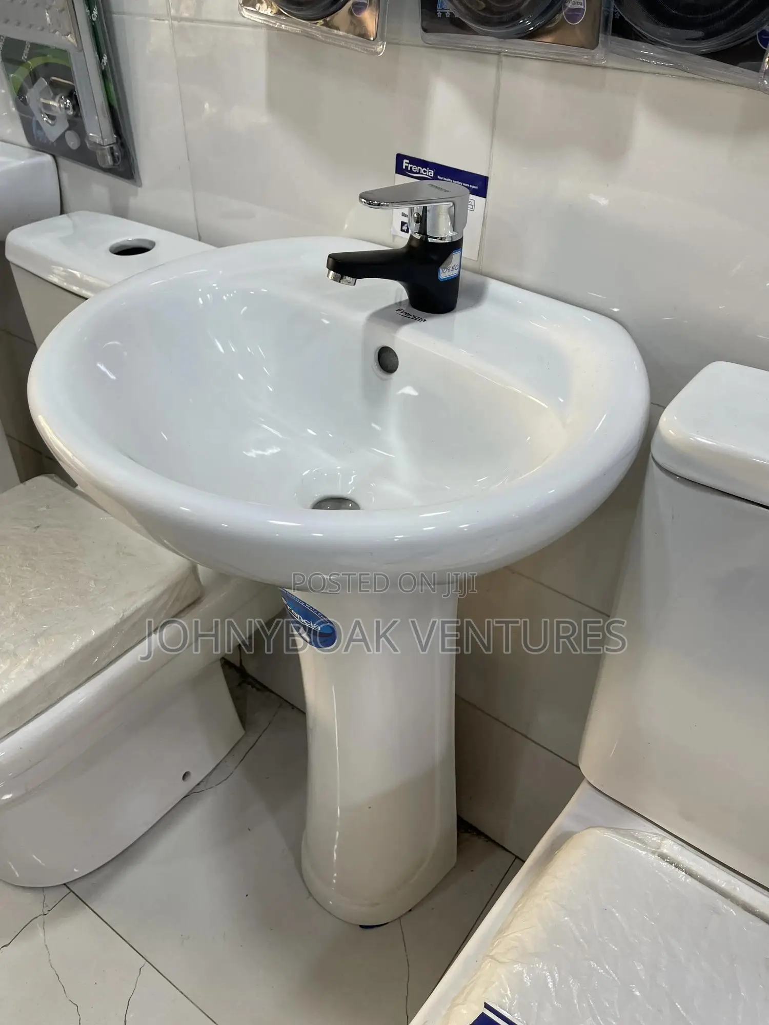 Basin and Stand With Tap