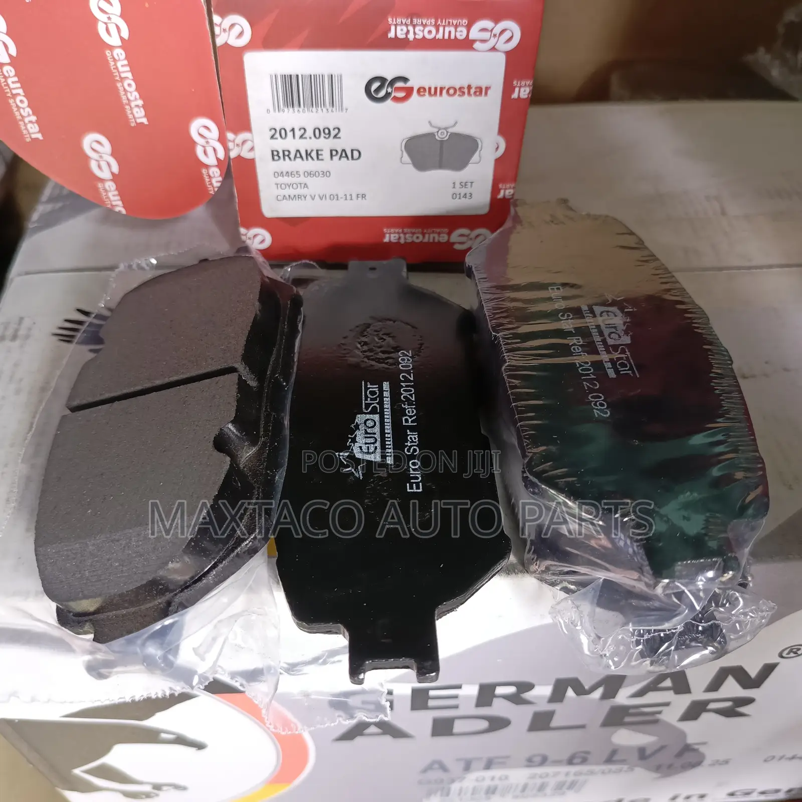 Eurostar 04465-06030 Brake Pad for Toyota Camry