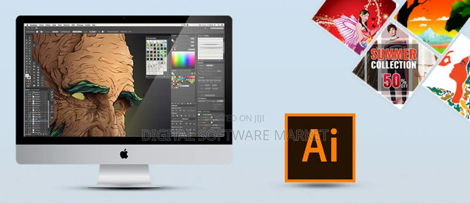 Adobe Illustrator Lifetime Activation for Mac/Windows