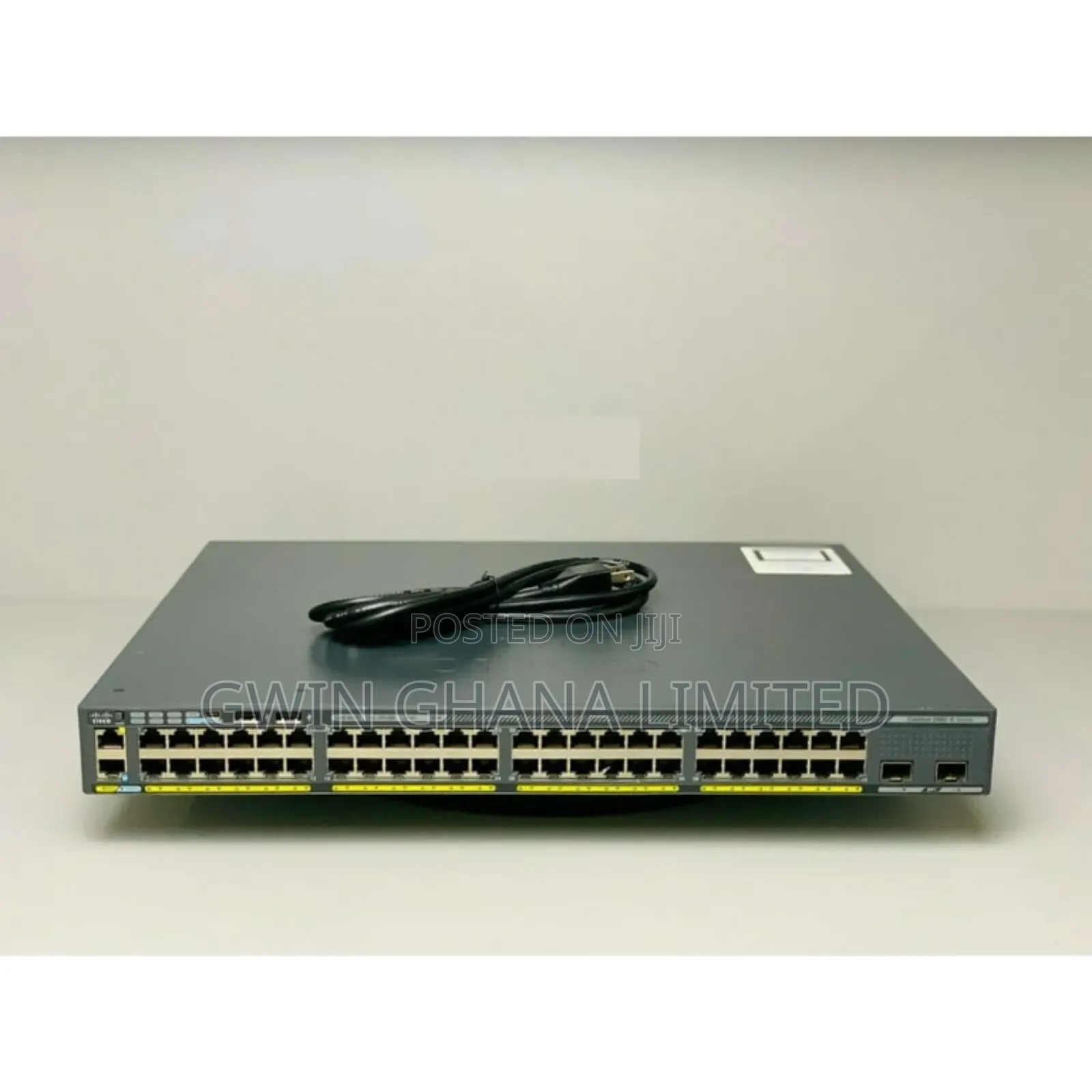 Cisco 2960-X KCC-Rem-Tny-Ws-C2960. 48port Gigabit Managed Switch +Sfp