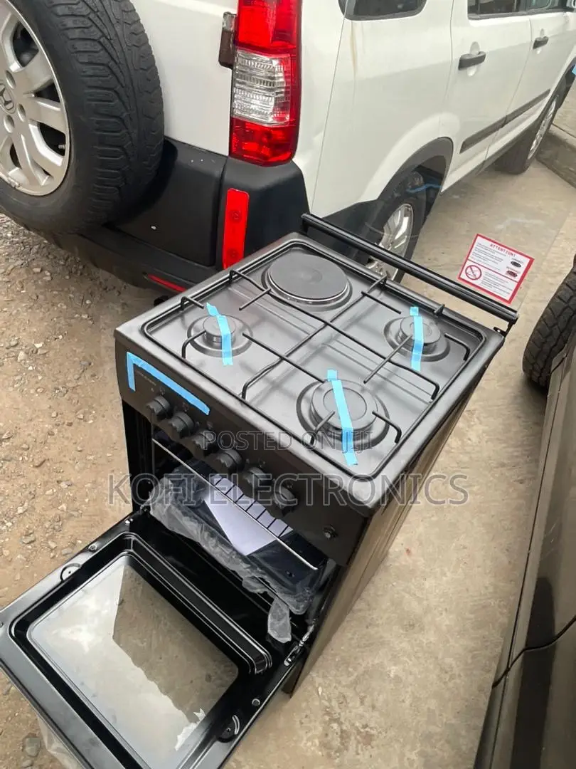 Versatile 3 Gas + 1 Electric Cooker With Large Oven