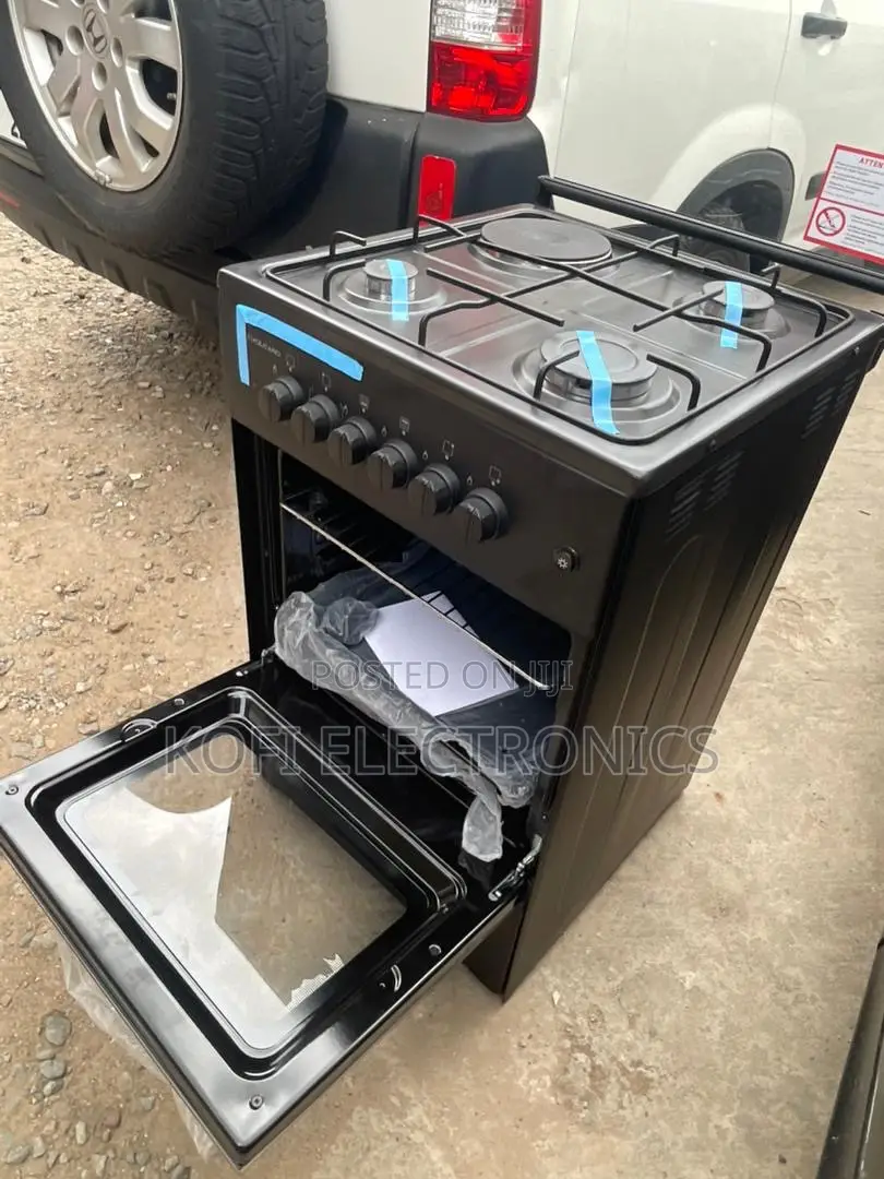 Hybrid Gas Electric Stove With Oven Cook Anytime, Anywhere