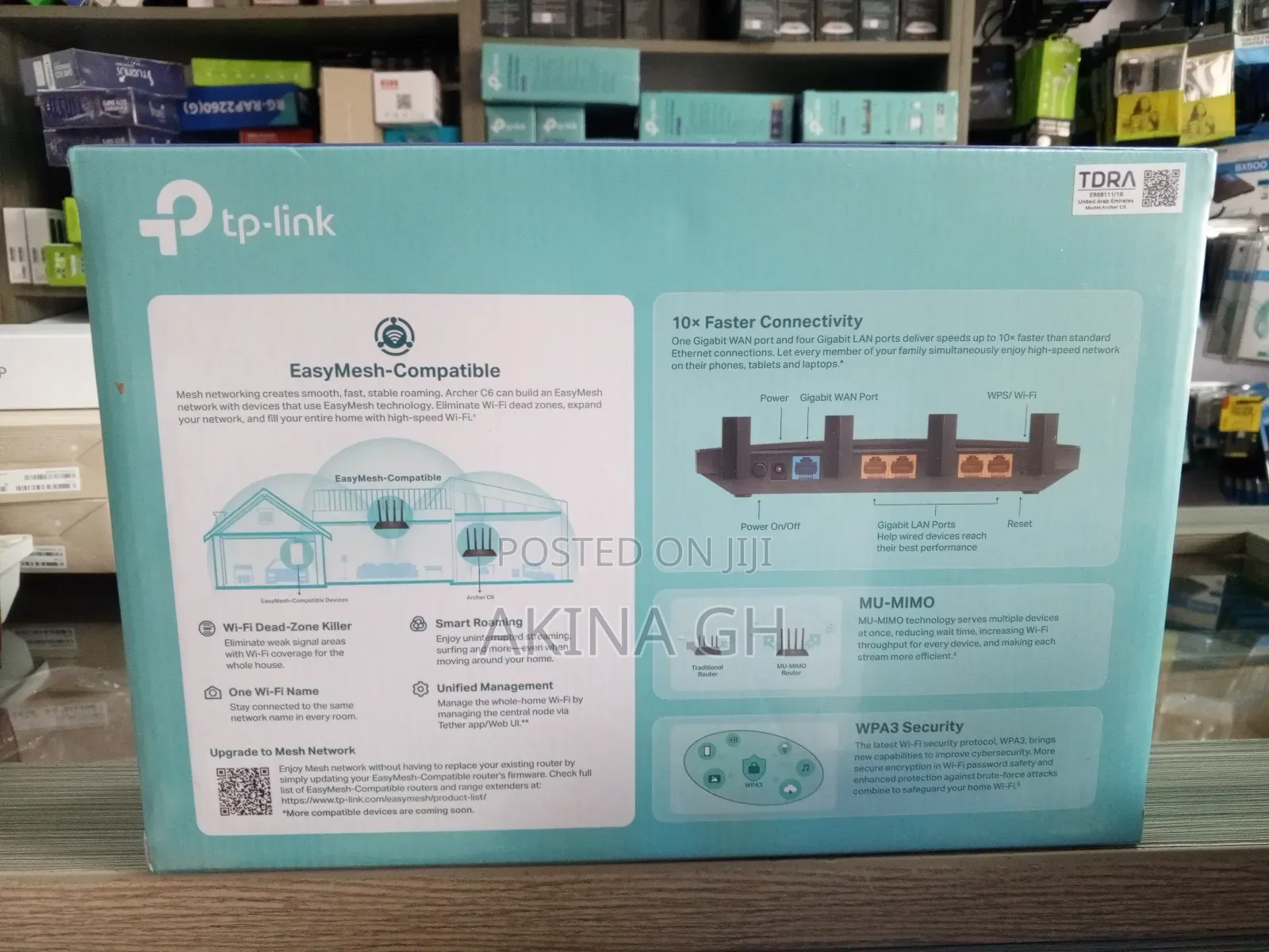 Tp-Link Archer C6 Ac1200 Mesh Wifi Router
