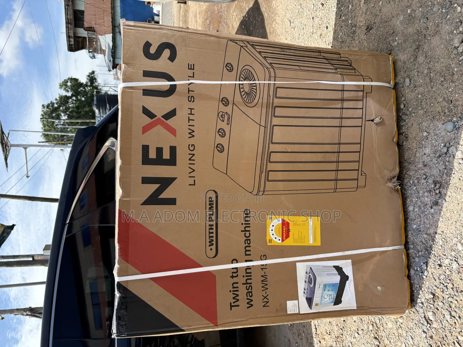 Nexus 15kg Top Load Washing Machine