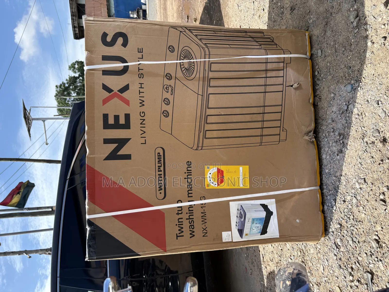 Brand New Nexus 15kg Top Load Semi Automatic Washing Machine