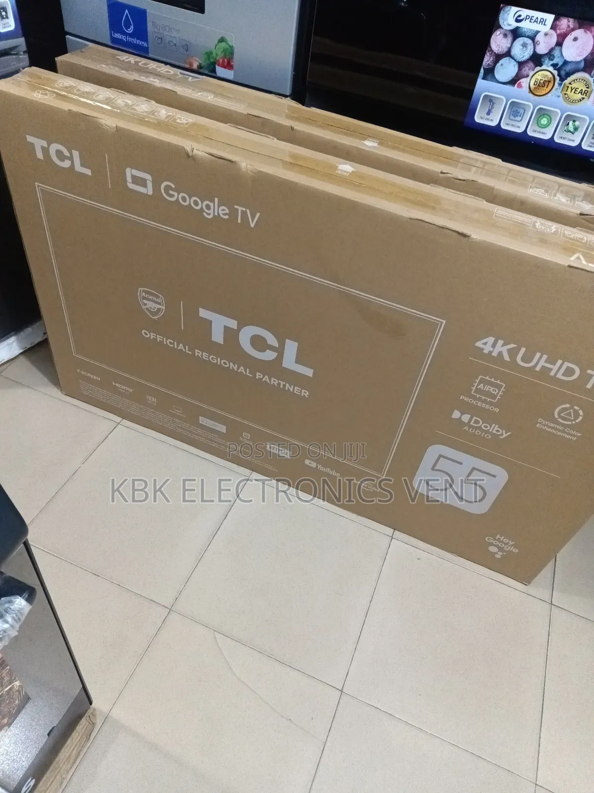 TCL 55p6l Smart Uhd Satellite Digital Led Tv