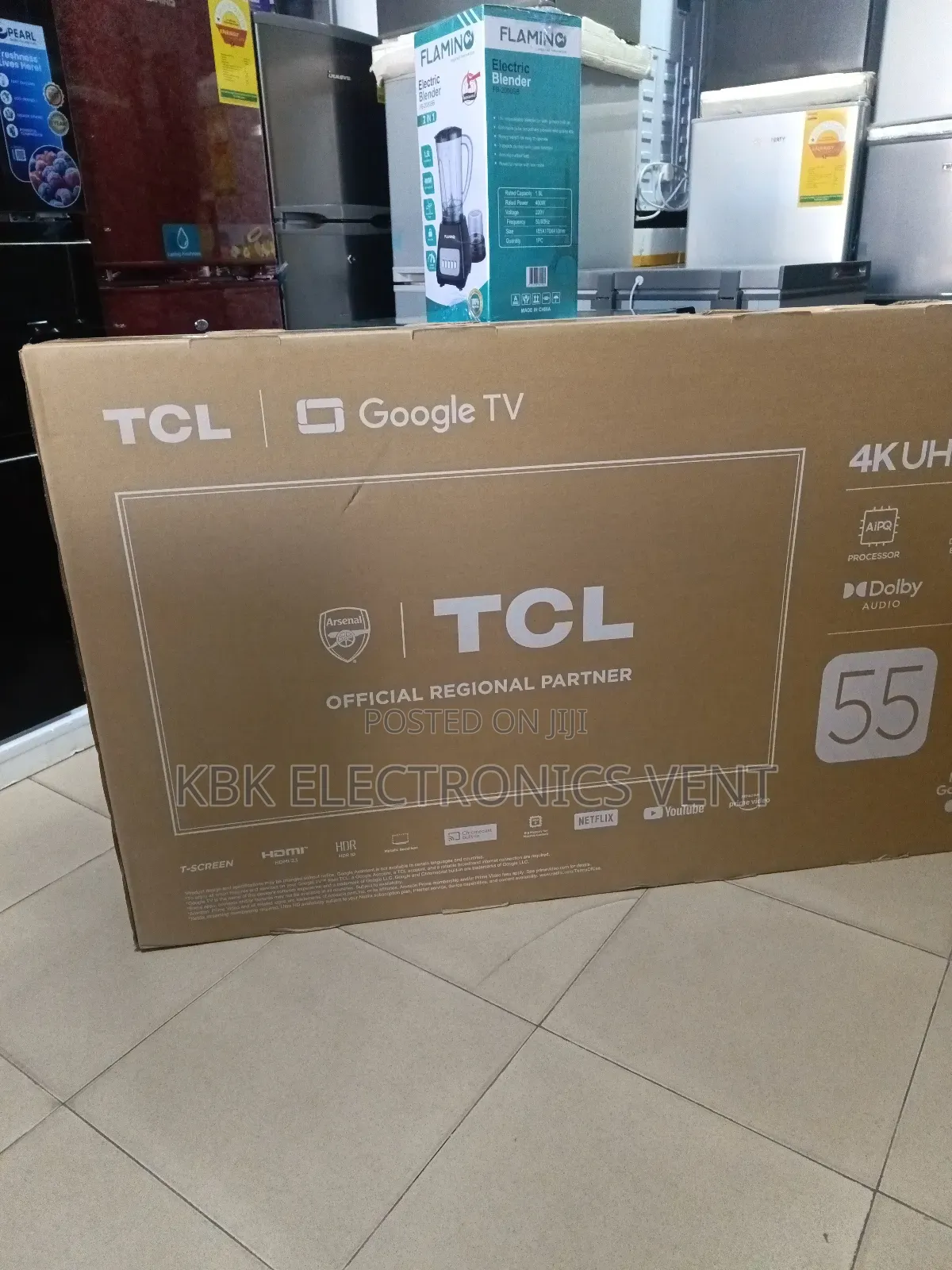 TCL 55p6l Smart Uhd Satellite Digital Led Tv