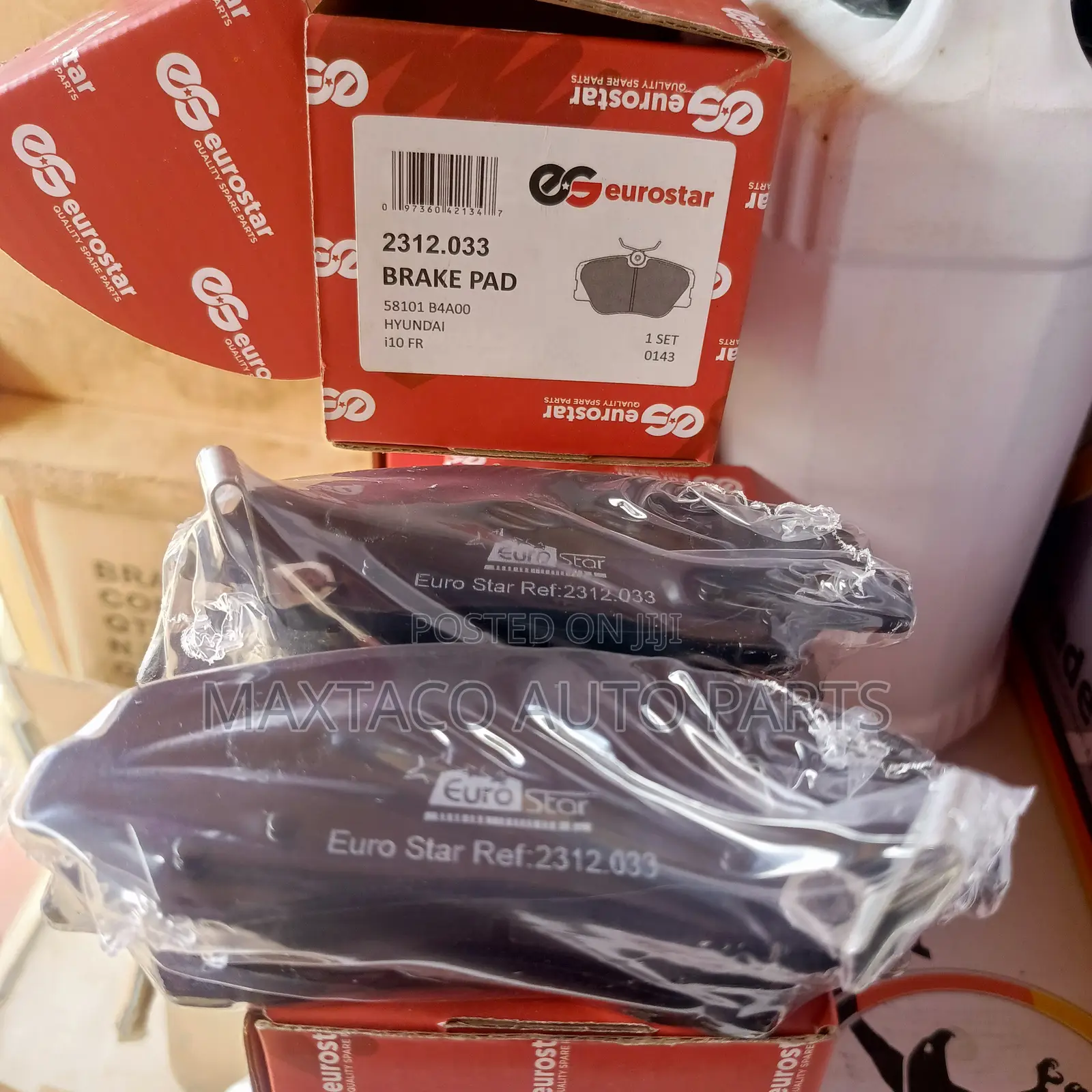 Eurostar 58101-B4a00 Brake Pad for Hyundai Grand I10