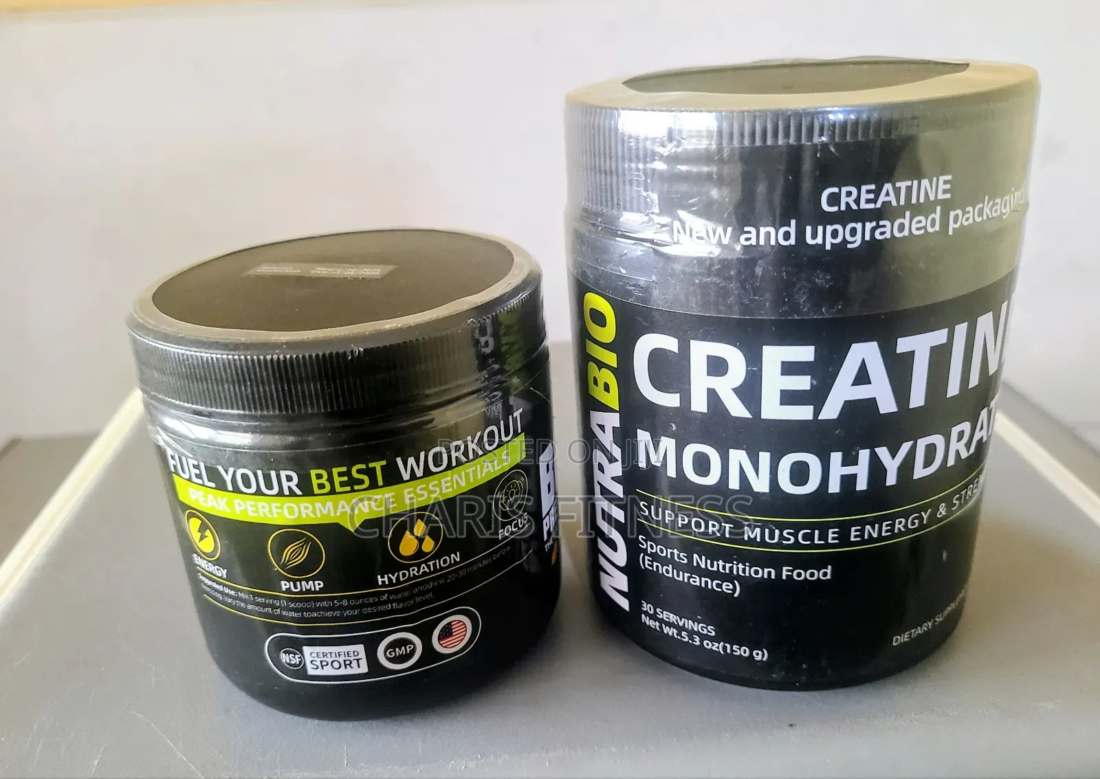 Nutrabio Pre Workout + Creatine Complete Combo
