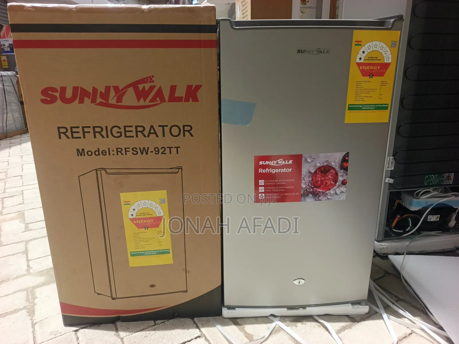 Sunny Walk 90ltr Table Top Fridge