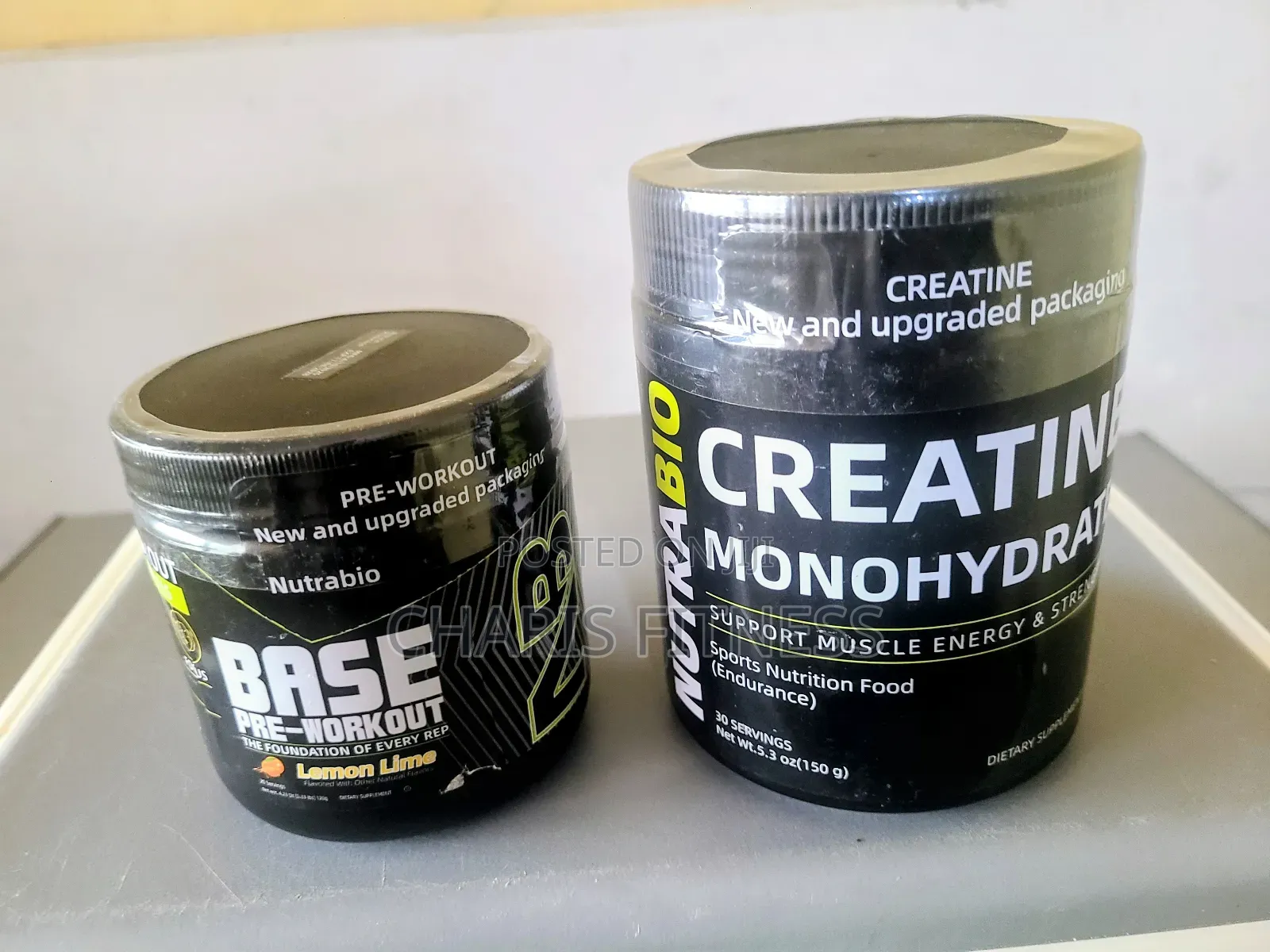 Creatine + Pre Workout (Powerburst) Promo