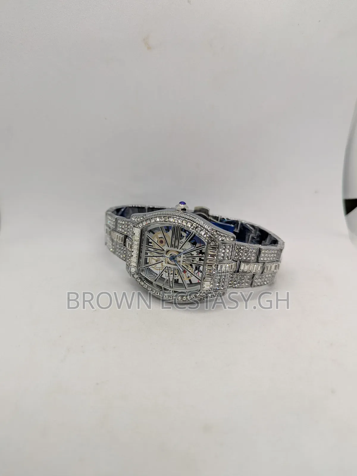 Iced Out Carter Roadster Skeleton Watch