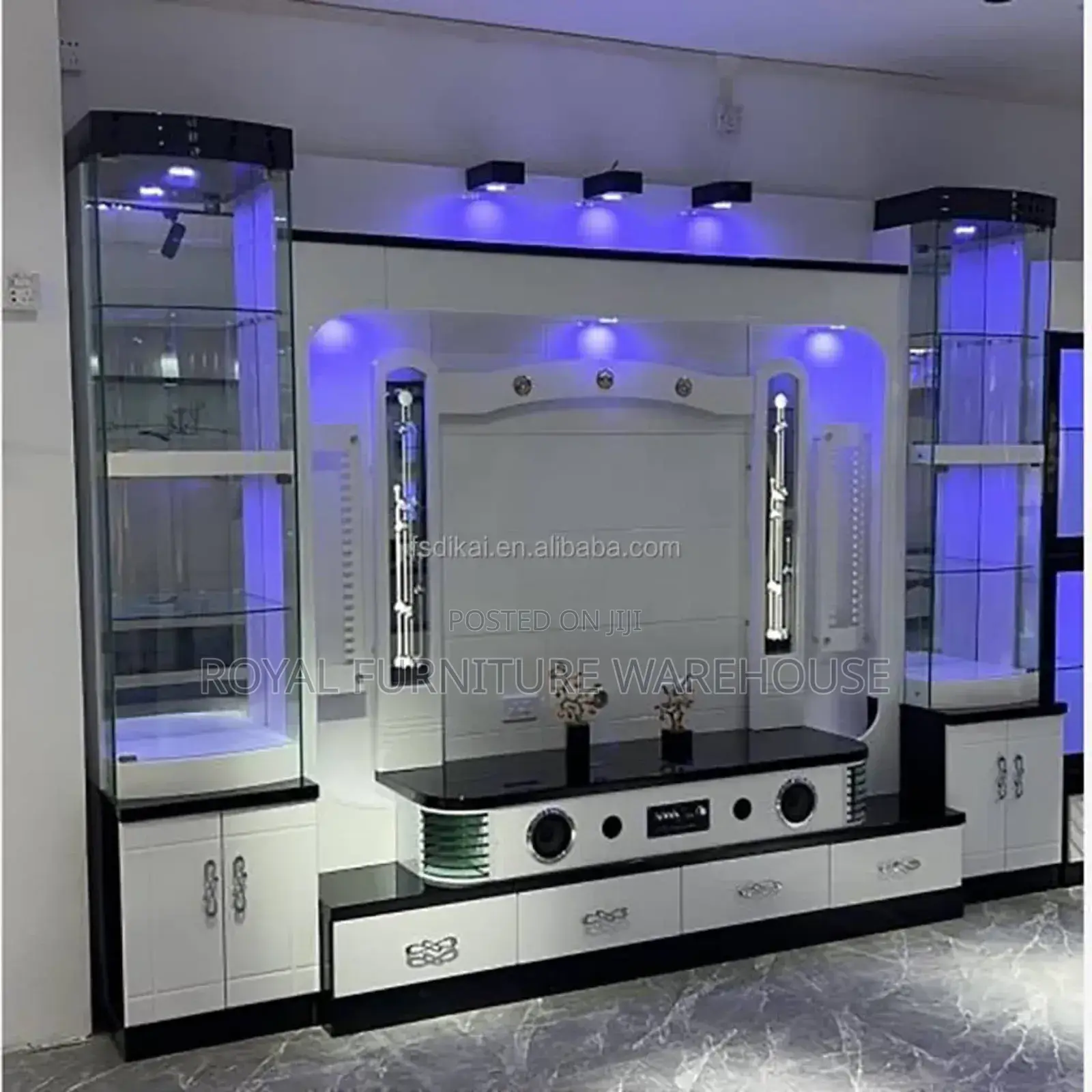 Foreign Type Tv Stand Unit Set