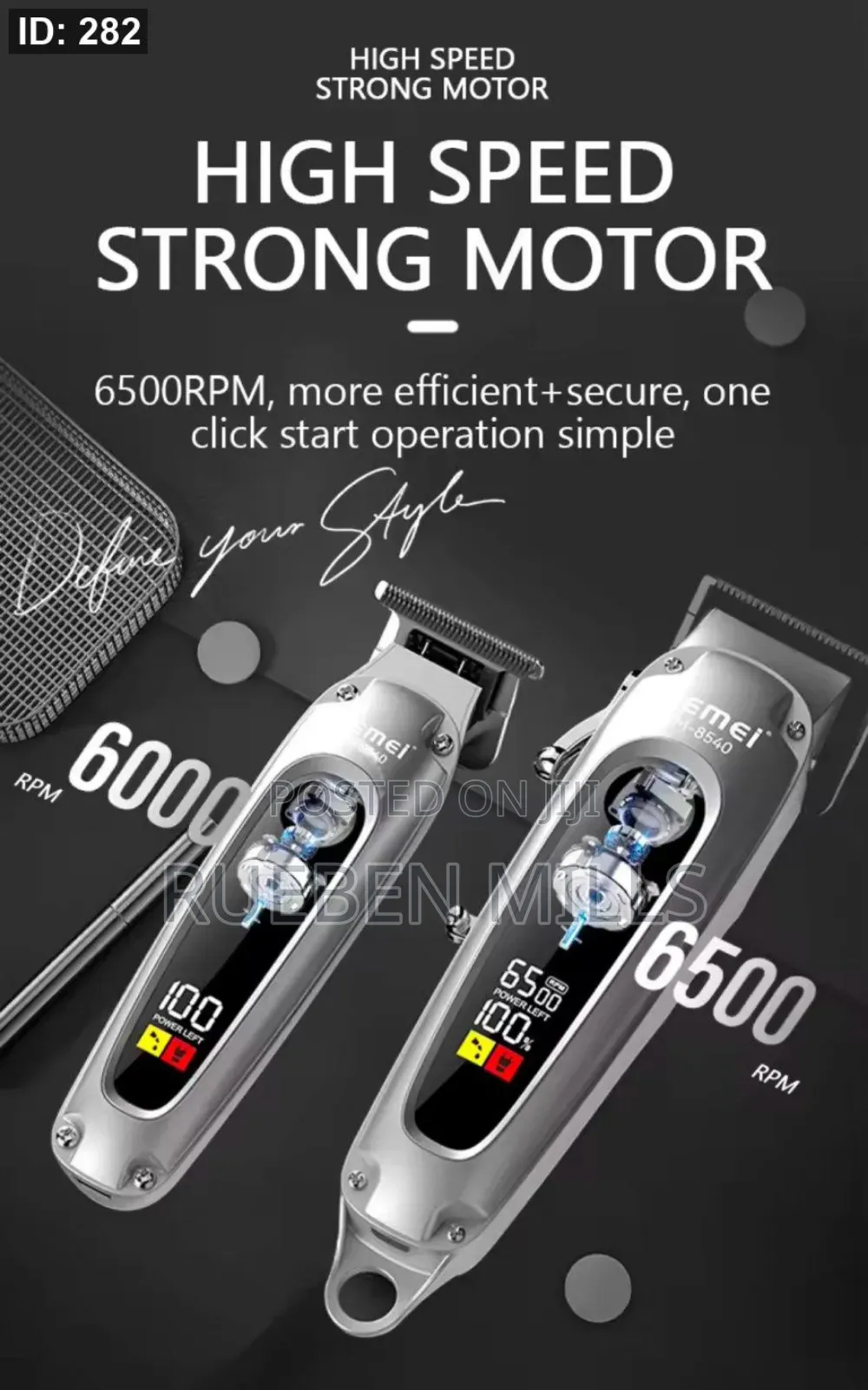 High Speed Strong Motor Two In One 2-in-1 Salon Barbering Machine