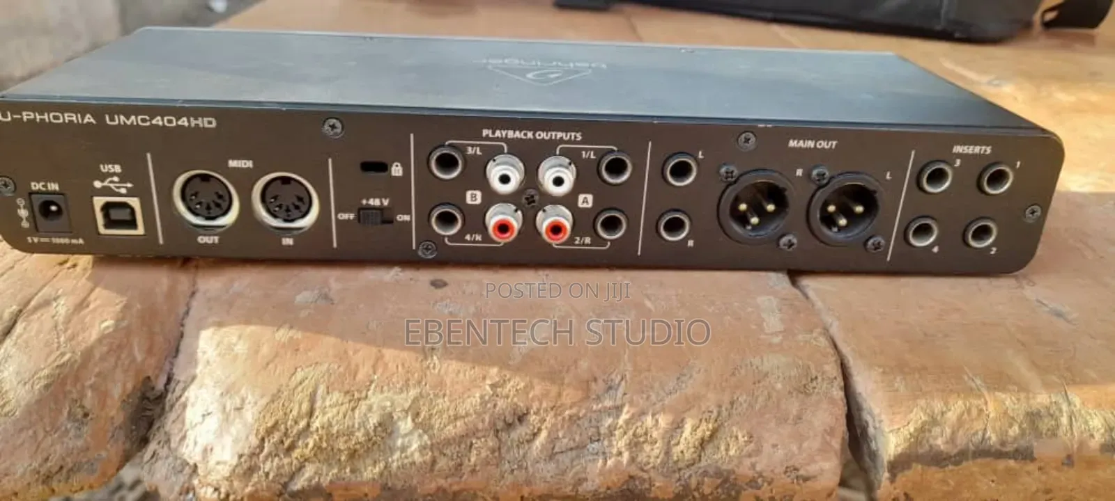 Behringer Uphoria Umc 404uhd Audio Interface Rent