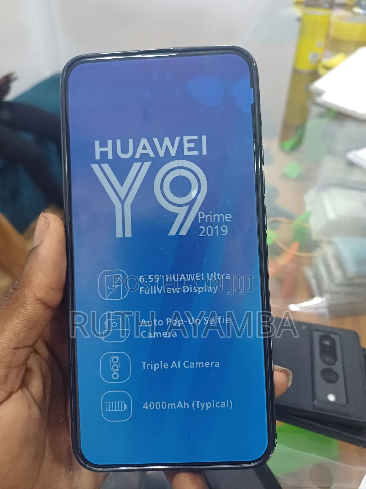 New Huawei Y9 Prime 2019 128 GB Black
