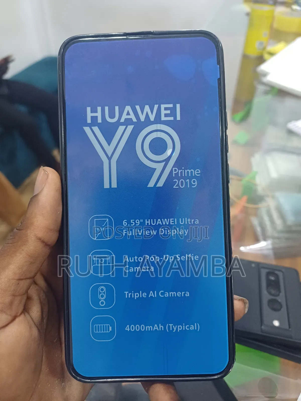 New Huawei Y9 Prime 2019 128 GB Black