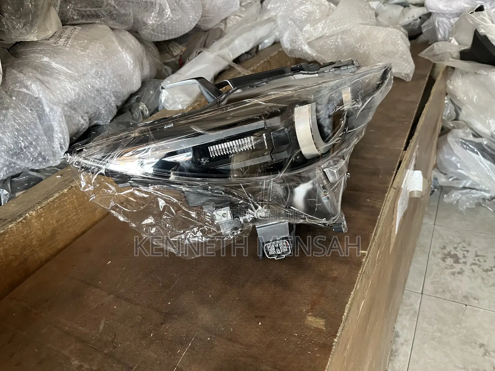 Mazda Cx Head Lamp Black Speck Pair