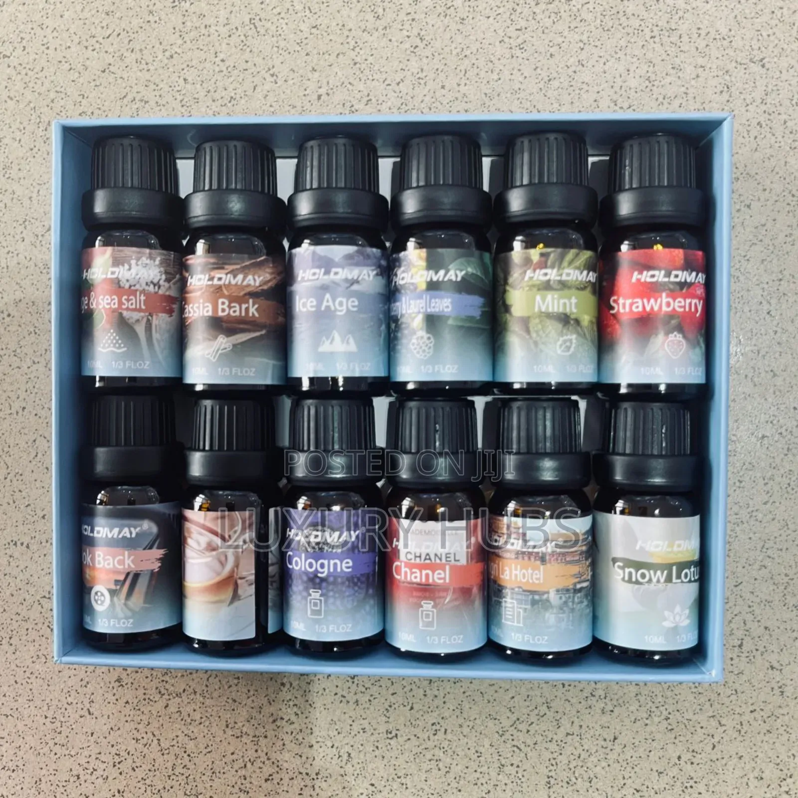 12 Set Essential Oil For Diffusers