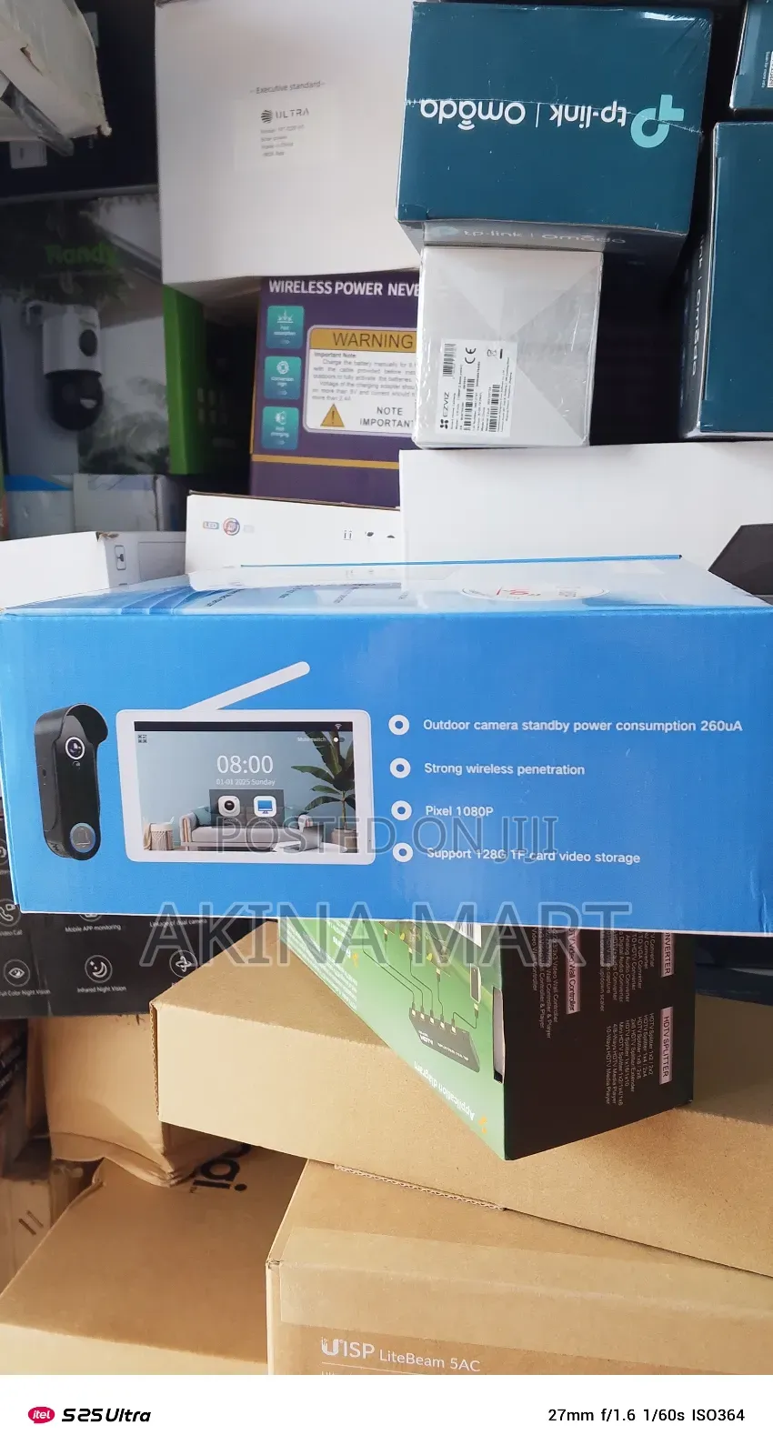 Tuya 8 Inch Wireless Video Door Phone 1080 P