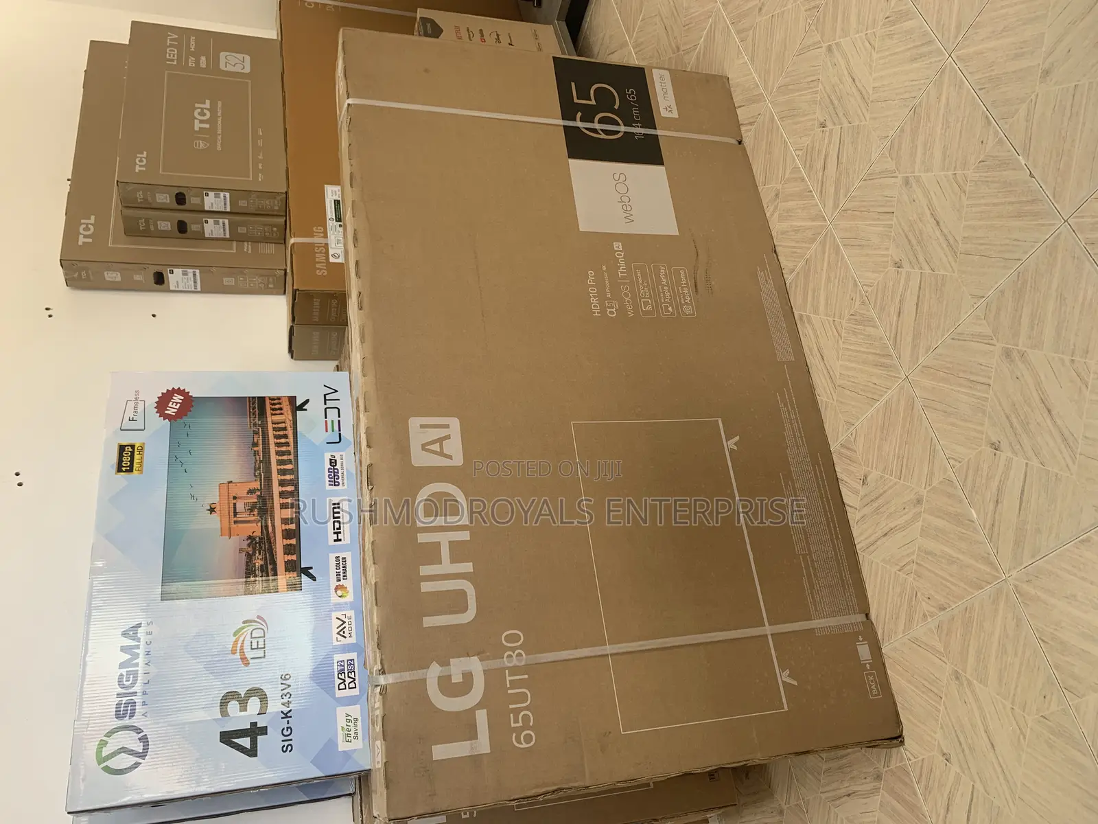 Unboxing the Stunning Lg65” Ur80 Tv