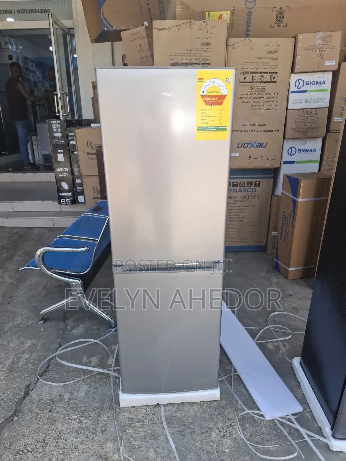 Nice TCL Down Freezer 142ltrs for Sale Available