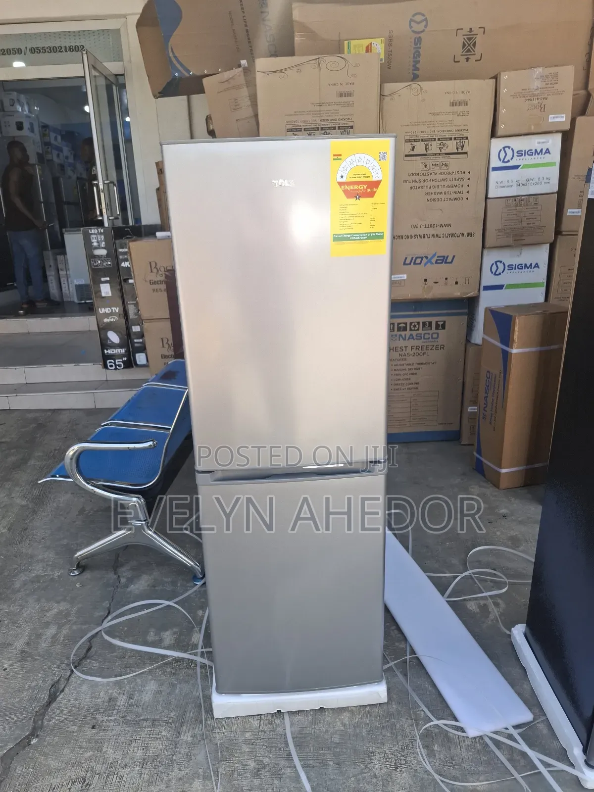 Nice TCL Down Freezer 142ltrs for Sale Available
