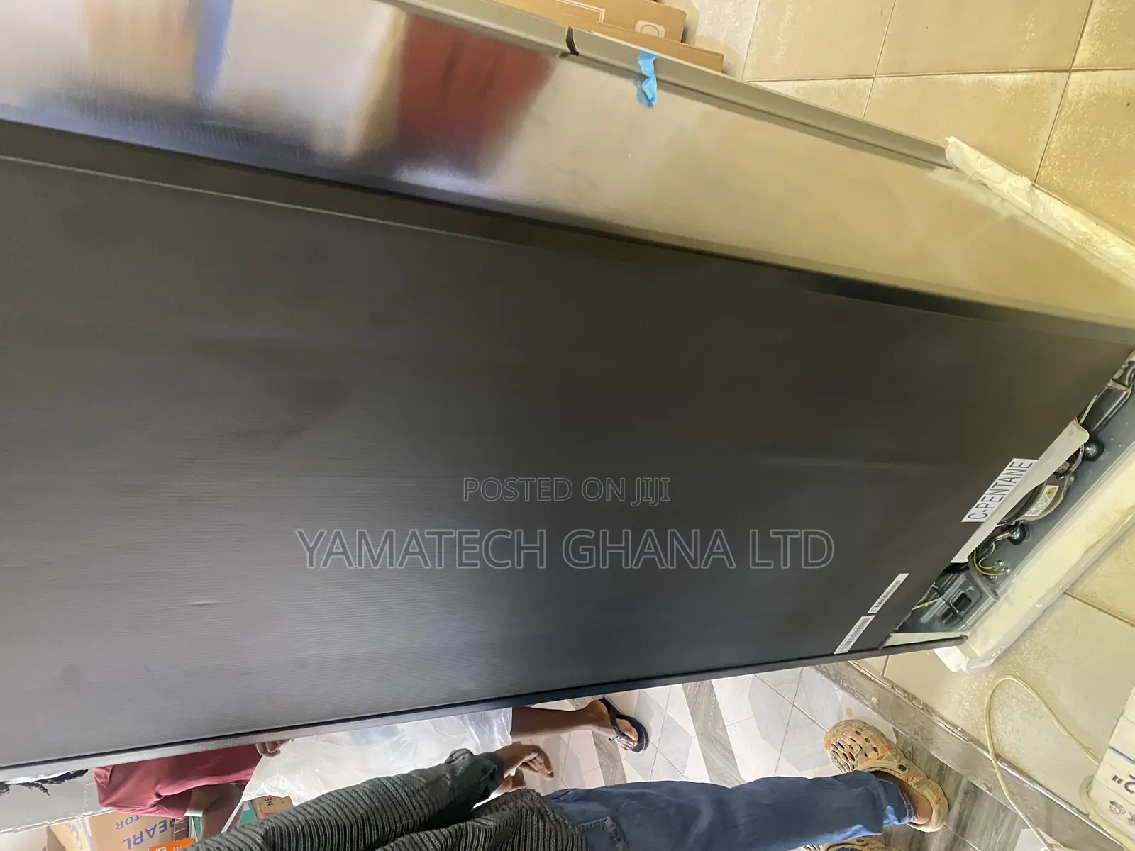 Pearl 309l Fridge ,With Dispenser And Bottom Freezer +Mirror Design