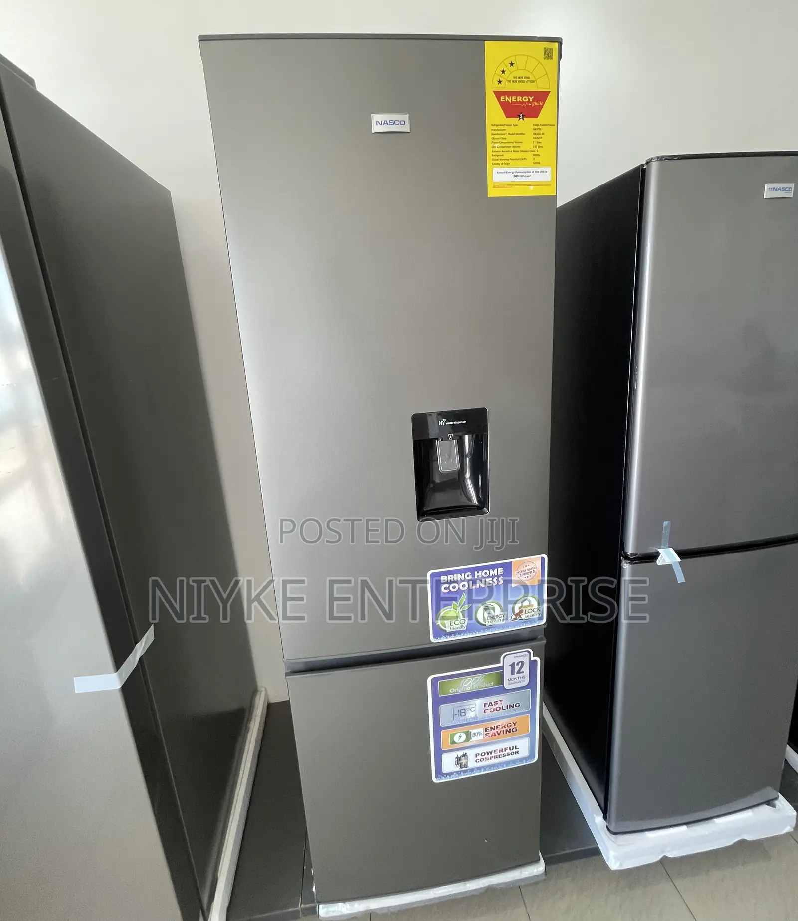 Nasco Nasd2-36 Bottom Freezer Fridge / Double-door Refrigerator
