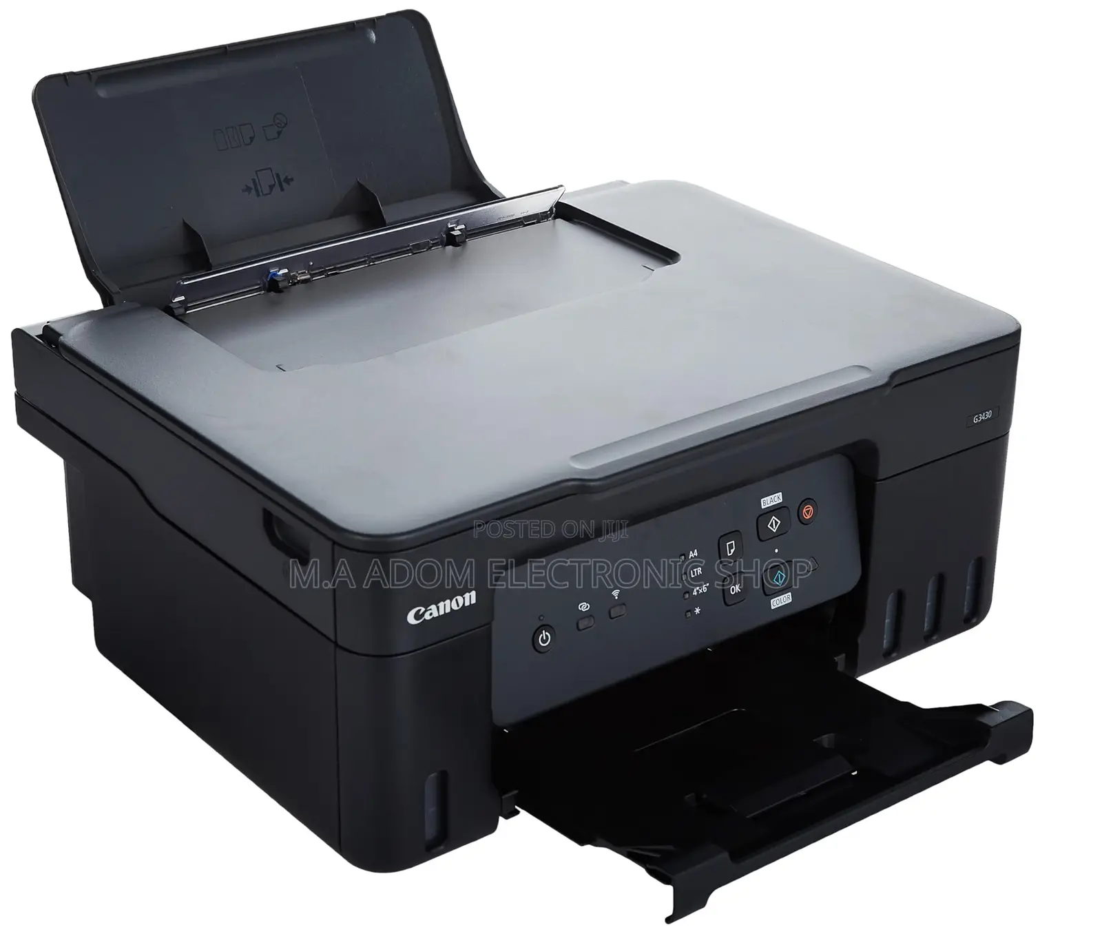 Canon Pixma G3430 Print, Scan, Copy A4/8ppm/Ink Gl-41s Colored