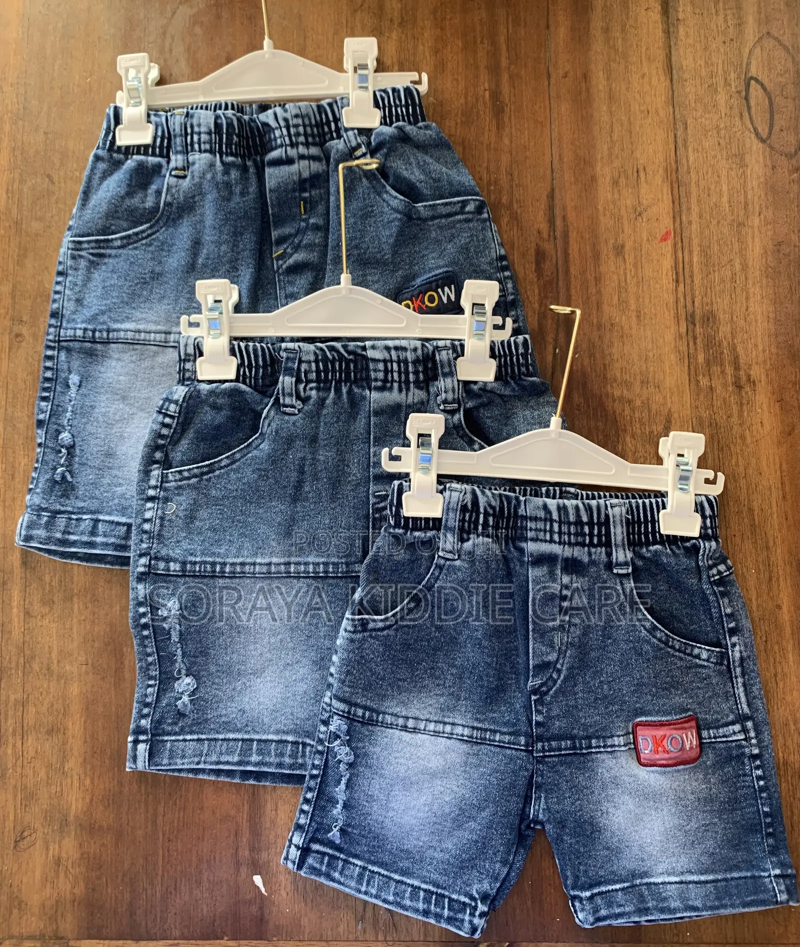 Cotton Polo Shirt With Jean Shorts