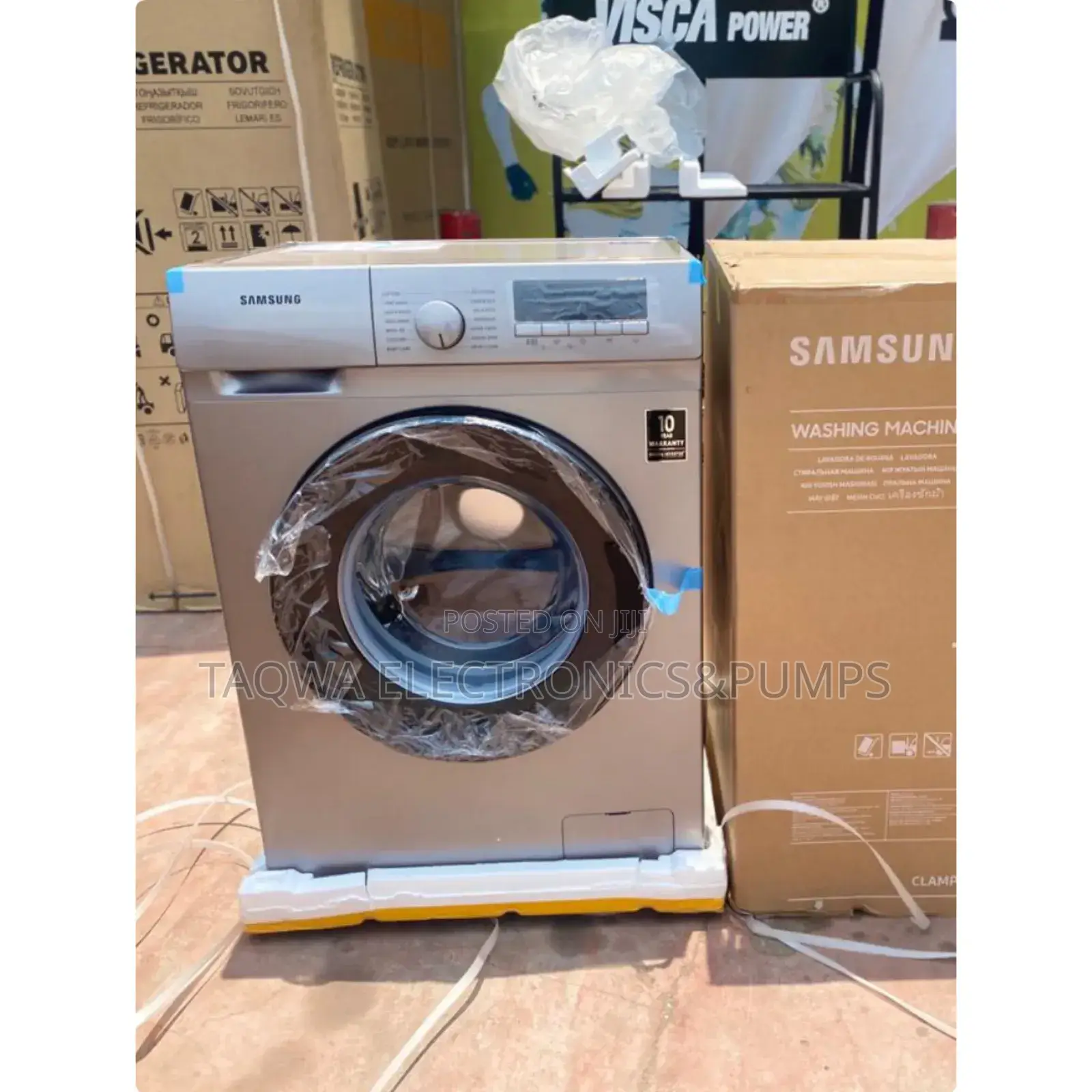 Wash With Samsung 8kg Front Load Washing Machine