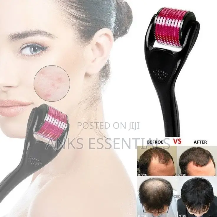 Professional Derma Roller 0.5mm – For Smooth Skin Healthy Hair