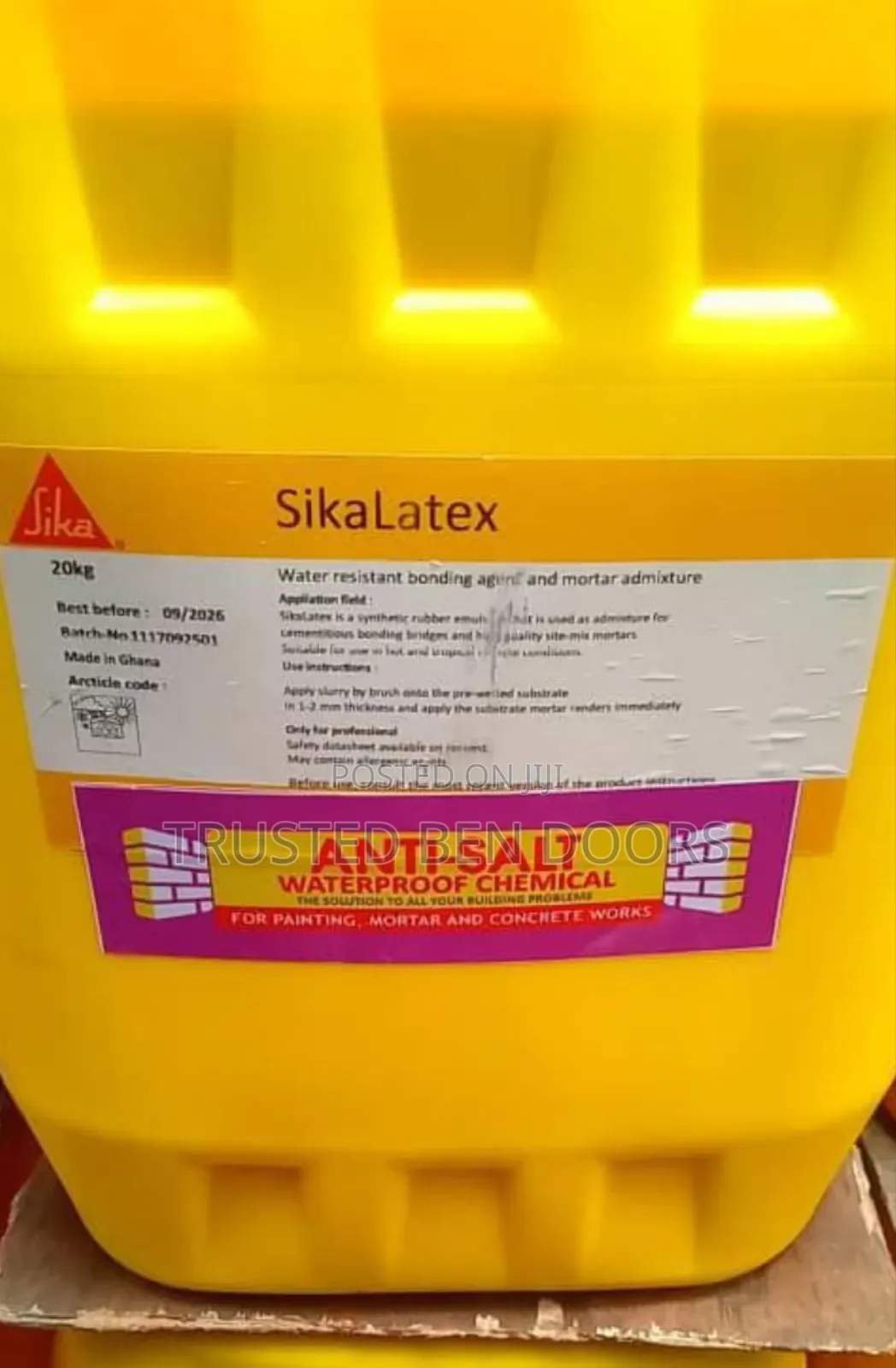 Waterproof Anti-Salt for Building and Construction Works (20 Ltrs)
