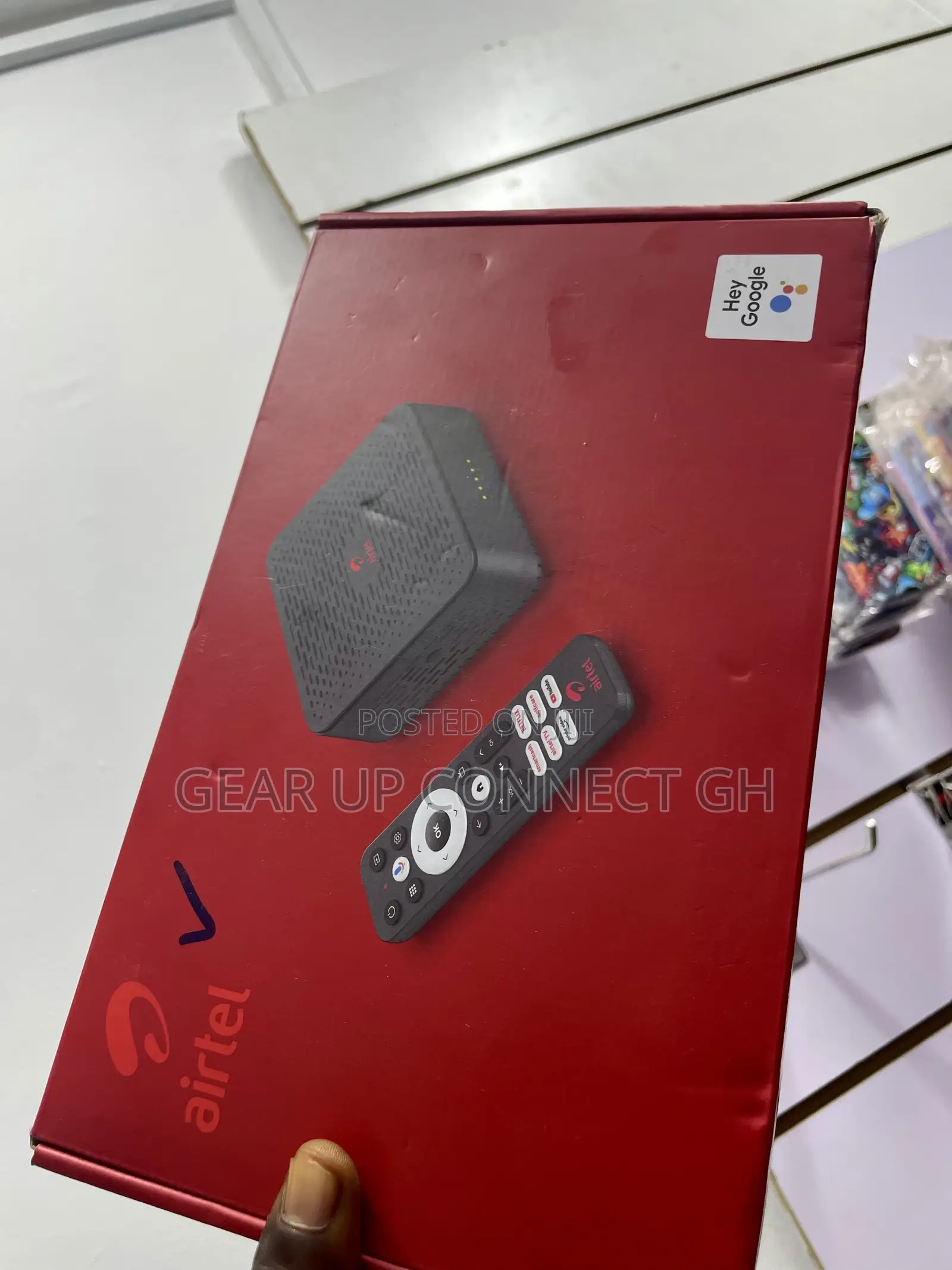Airtel Android 4g Tv Box + Router