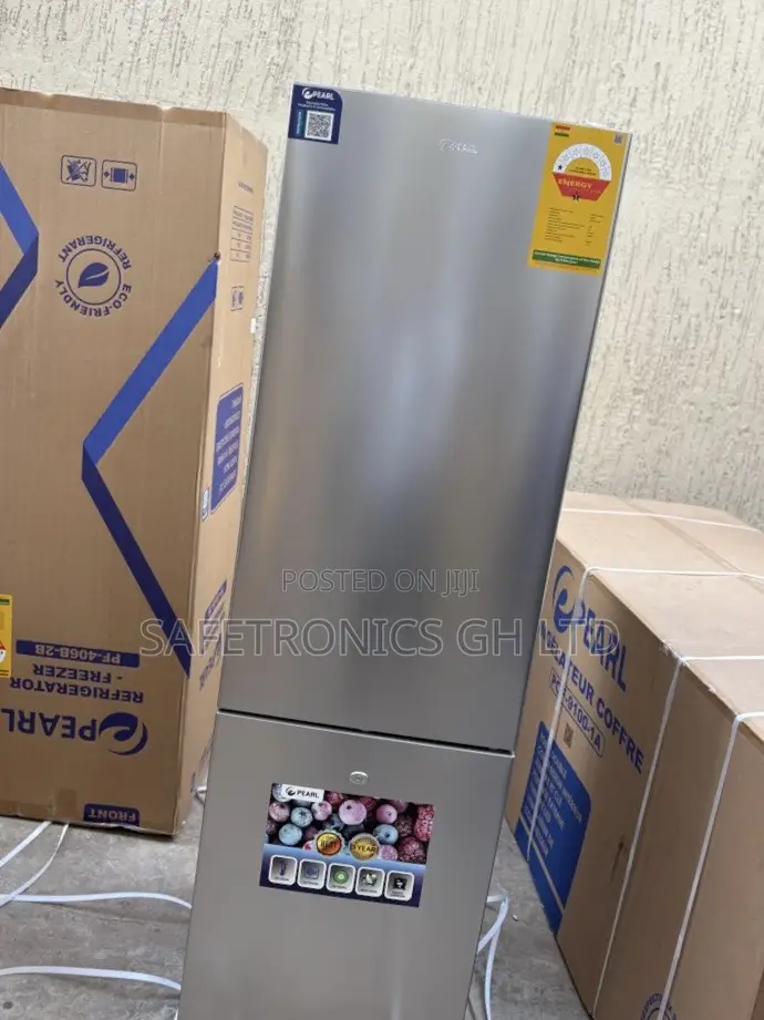 Neat Quailty Grey Pf-406b-2b Bottom Freezer Pearl 261l Fridge