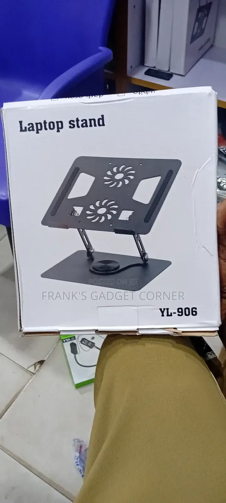 Laptop Stand With Cooling Fans