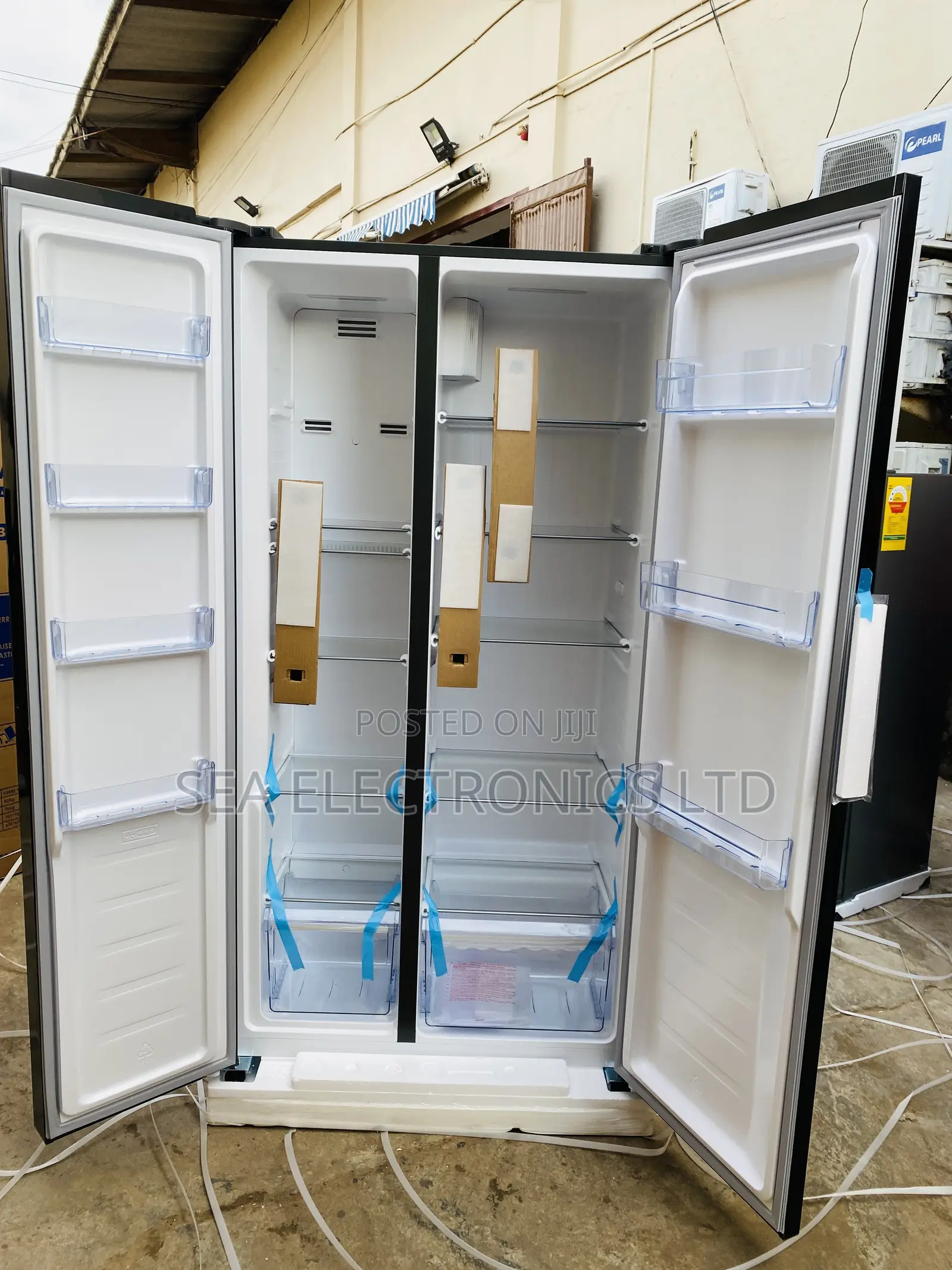 Affordable Pearl 436 Liters Side By Side Fridge