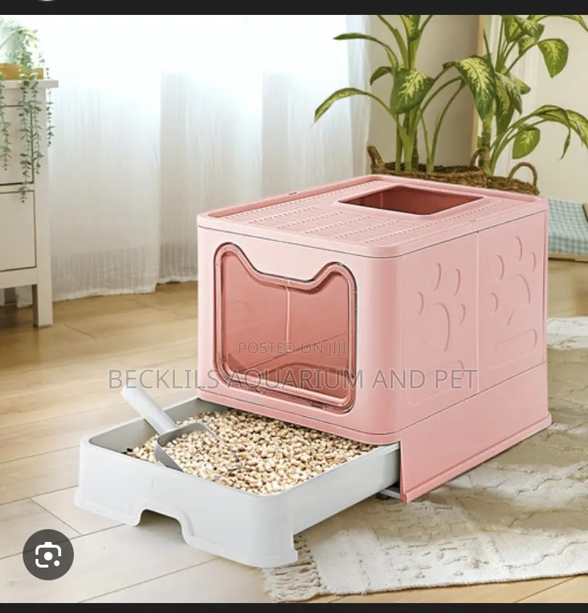 Full Enclosed Cat Litter Box