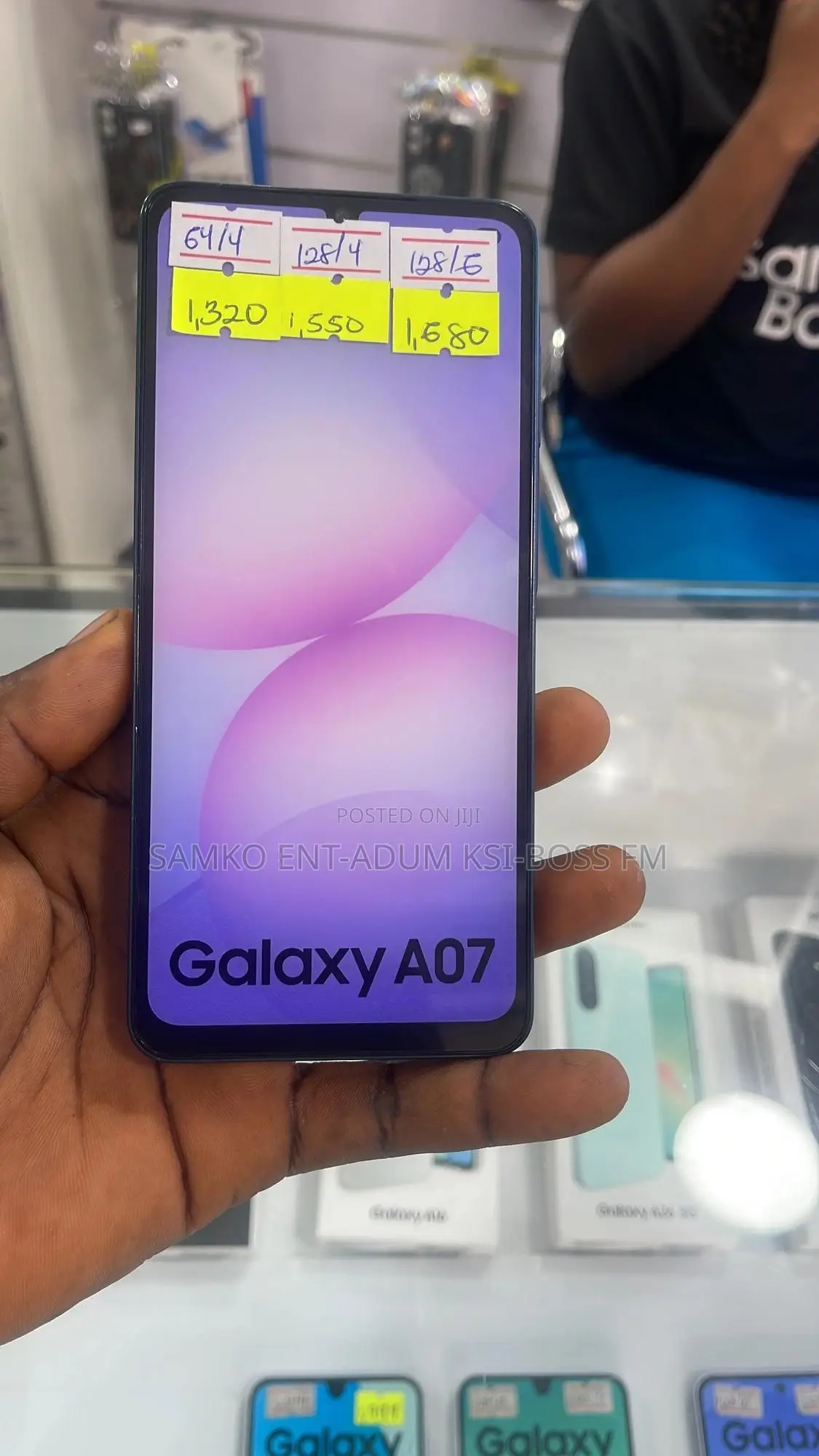New Samsung Galaxy A07 4G 128 GB Black