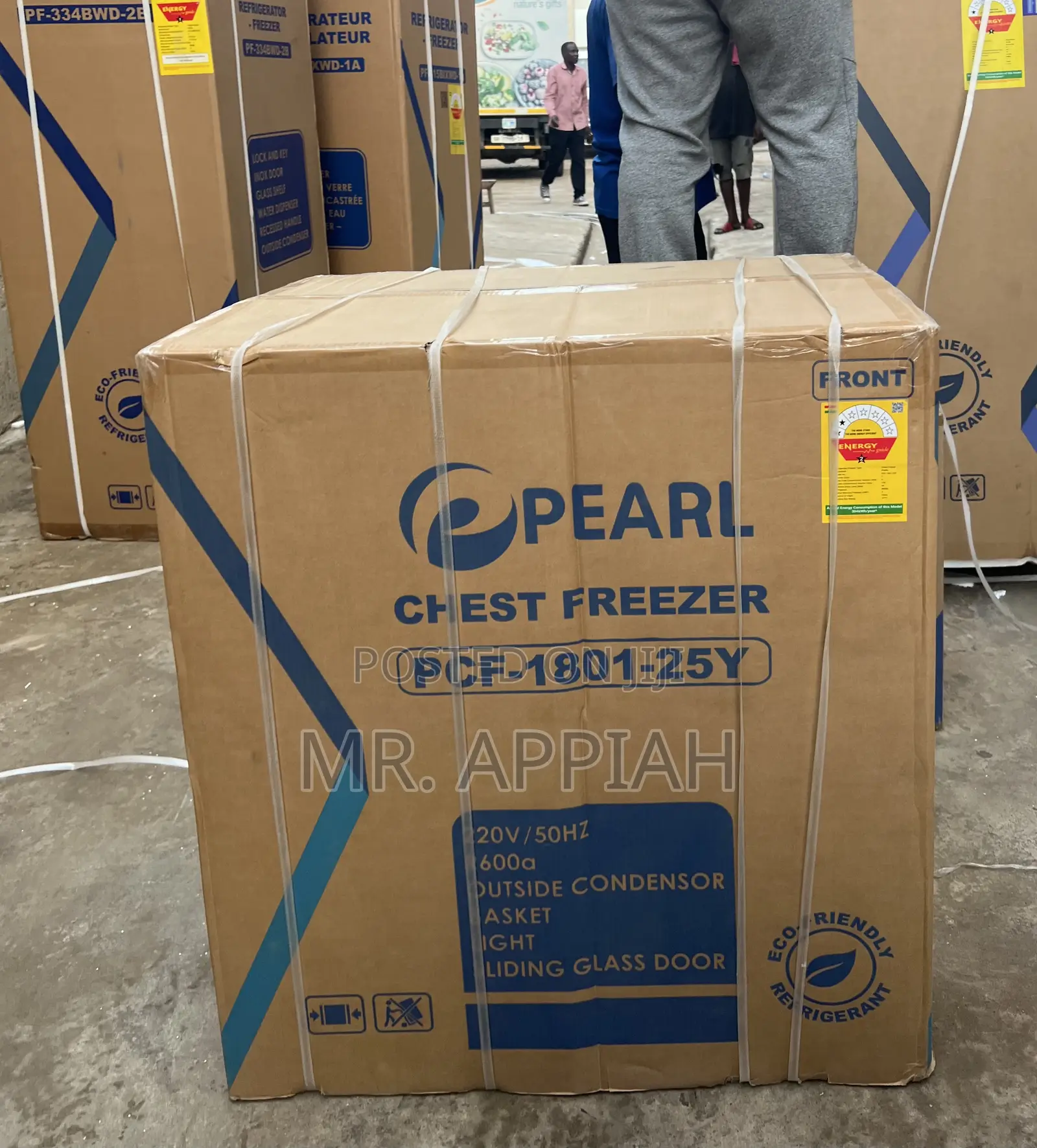 Extremely Chilling Pearl PCF-1801-25y 150liters Electric Freezer.