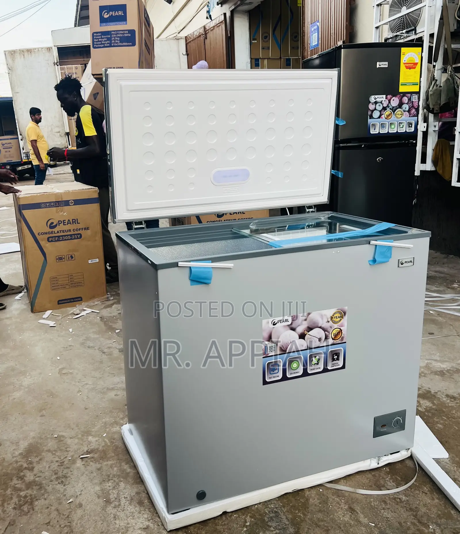 Original Pearl PCF-2530-1a —200ltrs Single Door Chest Freezer.