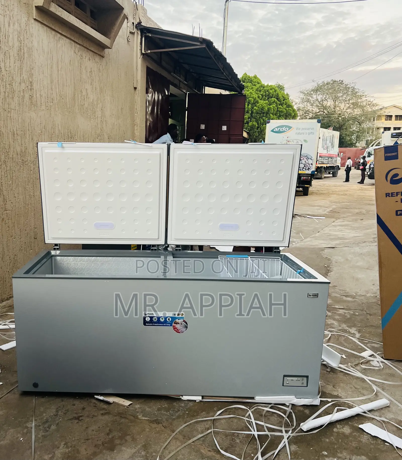 Shop Original Pearl PCF-6040-1a 508liters Single Door Freezer 